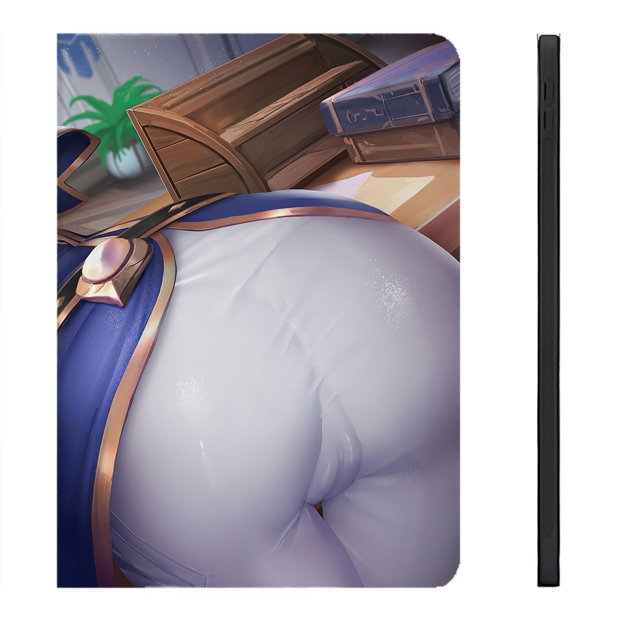 げんし神 genshin IPadケース ペンホルダー付き ブックスタイルデザイン
